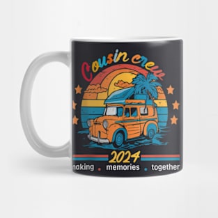 Cousin Crew 2024 Summer Vacation Beach Family Mug